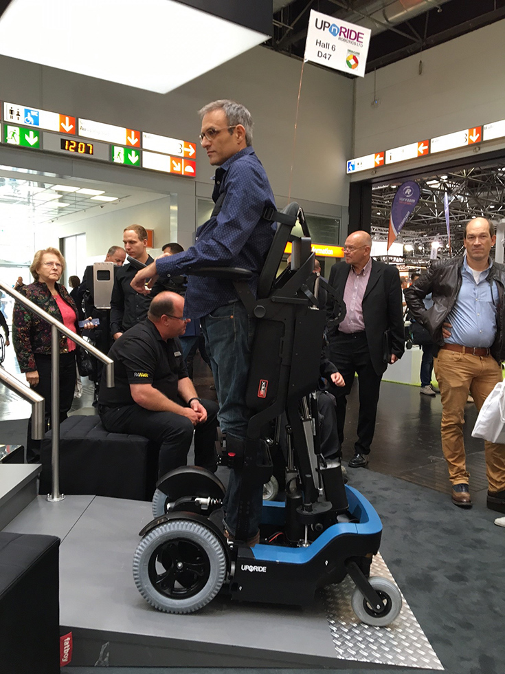 UPnRIDE standing