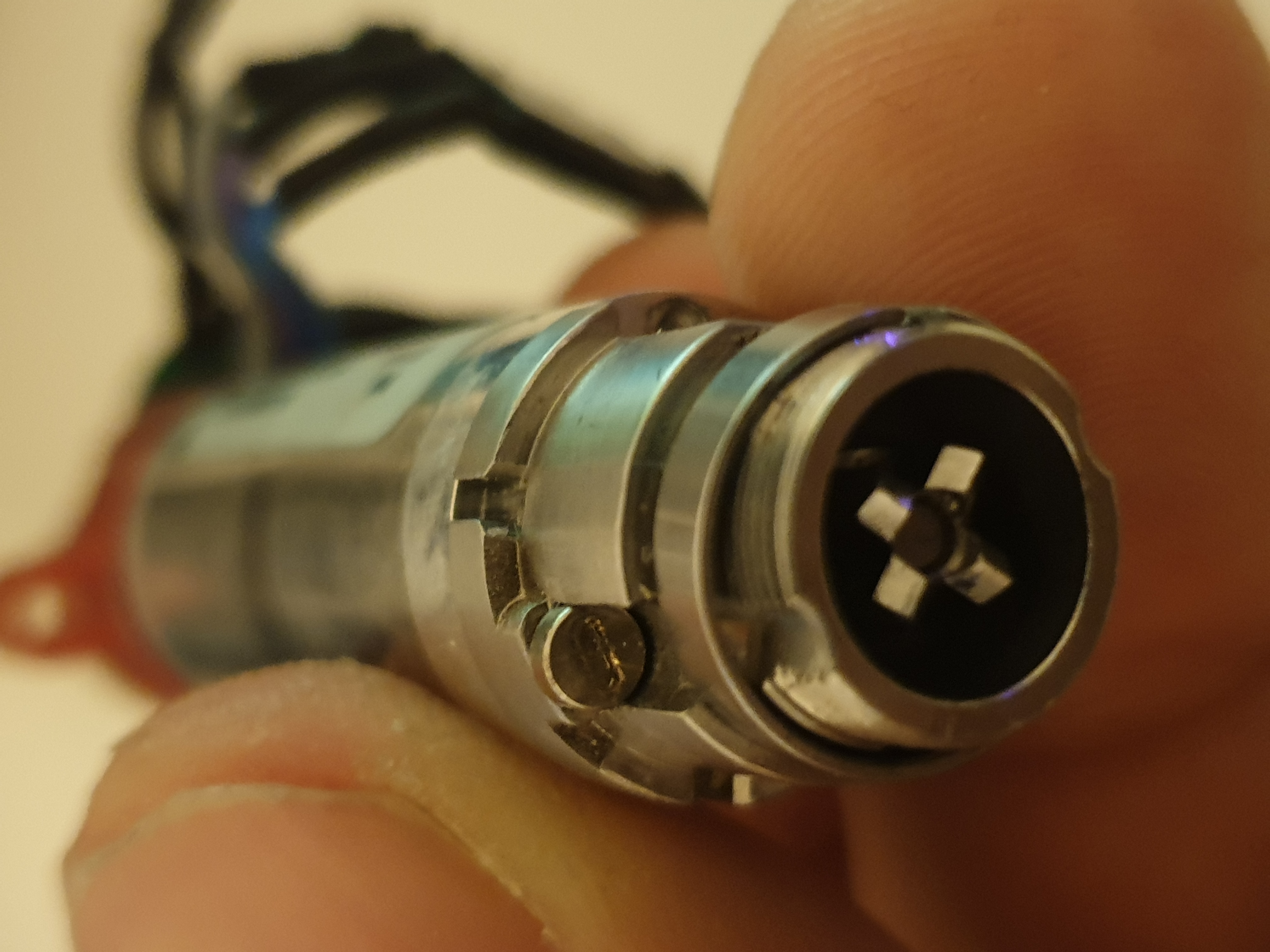 Integrated BLDC controller with motor